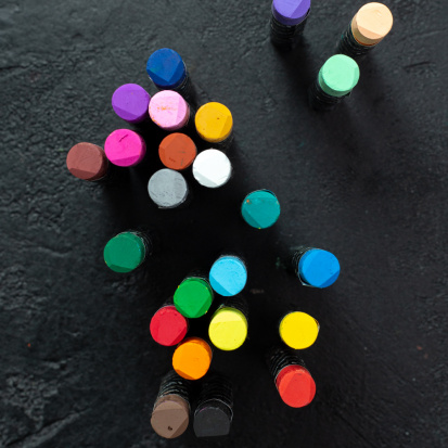 Масляная пастель Малевичъ профессиональная, 24 цвета